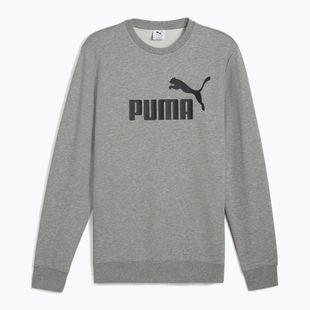 Pánská mikina  PUMA ESS No. 1 Logo Crew TR medium gray heather