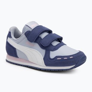 Juniorské boty  PUMA Cabana Racer SL 20 V PS cool weather/puma white/blue crystal/rose mauve