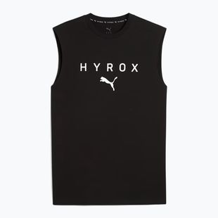 Pánský tréninkový top PUMA x HYROX Cutoff Tank černý