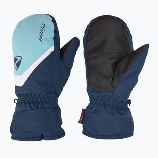 Dětské lyžařské rukavice ZIENER Loriano Aquashield Mitten dark navy