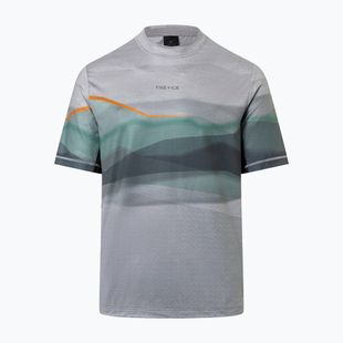 Pánské termoí tričko Longsleeve BOGNER FIRE+ICE Balduin2 1/4 Zip liquid silver