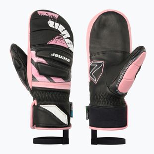 Dětské lyžařské rukavice Ziener Lopaki-Z AS PR Mitten black/pink vanilla
