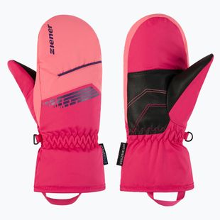 Dětské lyžařské rukavice ZIENER Lavivo-Z AS Mitten pop pink