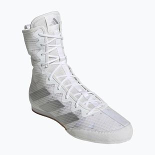 Boxerské boty adidas Box Hog 4 white/silver