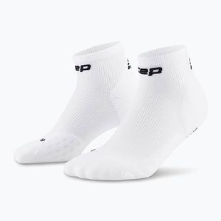 Pánské kompresní ponožky CEP Run Low Cut 5.0 white