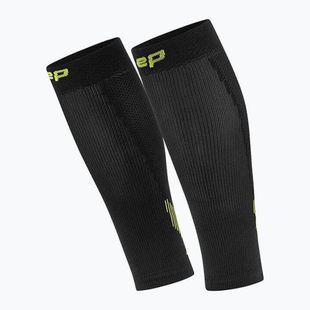 Pánské kompresní pásky na lýtka CEP Calf 5.0 black/lime