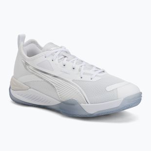 Házenkářské boty PUMA Eliminate NITRO 4 puma white/puma silver