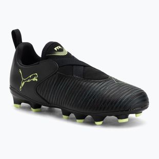 Dětské kopačky PUMA Future 8 Match LL FG/AG Jr puma black/fizzy light/green terrain