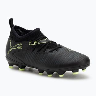Dětské kopačky PUMA Future 8 Match FG/AG Jr puma black/fizzy light/green terrain