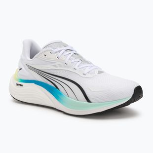 Pánské běžecké boty PUMA Electrify Nitro 4 puma white/mint melt/speed blue