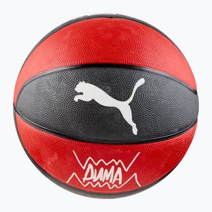 Basketbalový míč PUMA teamJAWS Basketball puma red/puma black velikost 6