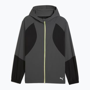 Pánská běžecká bunda PUMA Run Ultraweave Hooded dusky gray