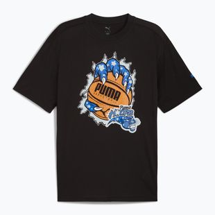 Pánský basketbalový dres  PUMA Hoopaverse Tee 3 puma black