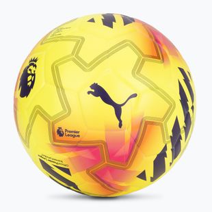 Fotbalový míč PUMA Orbita Match PL Lights FIFA Quality fluo yellow/multicolour velikost 5
