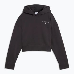 Dámská mikina Puma Hyrox World Cropped Hoodie black/white