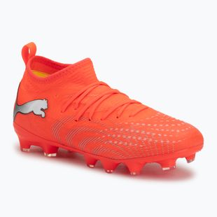 Dětské kopačky PUMA Future 9 Match FG/AG Jr glowing red/puma white/puma black/puma silver
