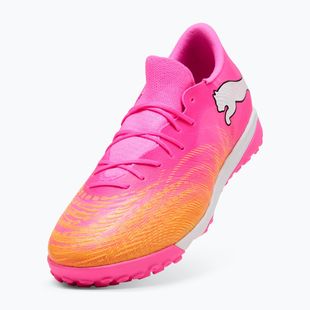 Kopačky PUMA Future 9 Match Fusion TT poison pink/puma white/sun stream/bright aqua/puma black