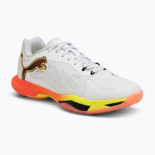 Boty na házenou PUMA Vantage Nitro Game On puma white/glowing red/ultra blue