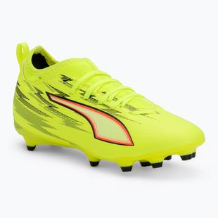 Dětské kopačky PUMA Ultra 6 Match FG/AG Jr yellow alert/puma black/glowing red/lime squeeze