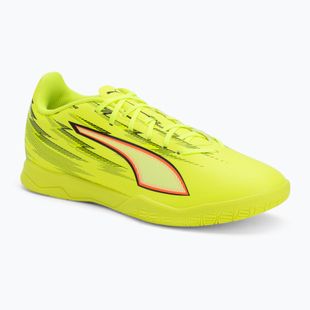 Kopačky PUMA Ultra 6 Play IT yellow alert/puma black/glowing red/lime squeeze