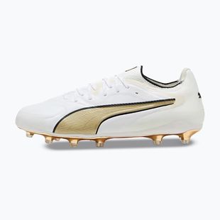 Kopačky PUMA King 20 Ultimate Fg/Ag puma white/metallic gold/puma black