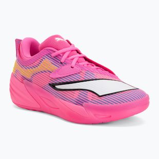 Basketbalové boty PUMA All-Pro NITRO 2 Showtime poison pink/bright aqua/lime squeeze