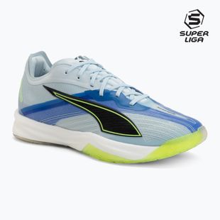 Házenkářské boty PUMA Accelerate Nitro SQD 5 aqua glow/puma black/green glare/royal sapphire