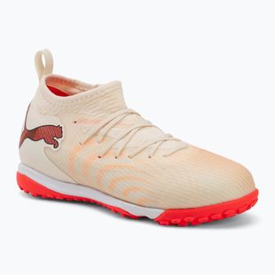 Dětské kopačky PUMA Future 9 Match TT+ Mid Jr sugared almond/puma white/ultra red/puma black