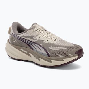 Dámské běžecké boty Puma Velocity NITRO Trail silver fog/ruby