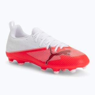 Dětské kopačáky PUMA Ultra 7 Match FG/AG Jr ultra red/puma black/puma white