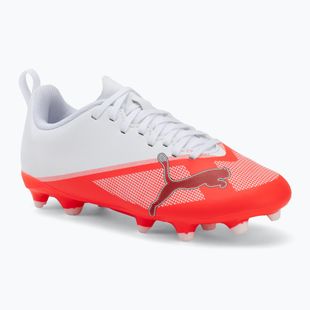 Dětské kopačky Puma Ultra 7 Play FG/AG Jr Ultra Red/Puma Black/Puma White