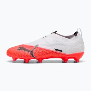Dětské kopačáky PUMA Ultra Nitro 7 Ultimate LL FG/AG Jr ultra red/puma black/puma white