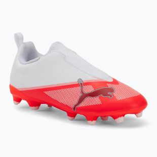 Dětské kopačky Puma Ultra 7 Play LL FG/AG Jr Ultra Red/Puma Black/Puma White