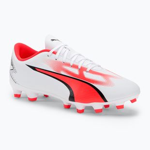 Pánské kopačky PUMA Ultra Play FG/AG puma white/puma black/fire orchid