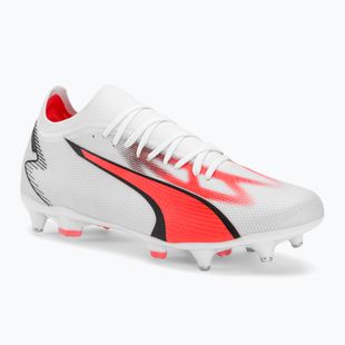 Pánské kopačky PUMA Ultra Match MXSG puma white/puma black/fire orchid