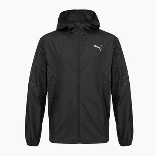 Pánská běžecká bunda Puma Run AOP Lightweight Jacket black