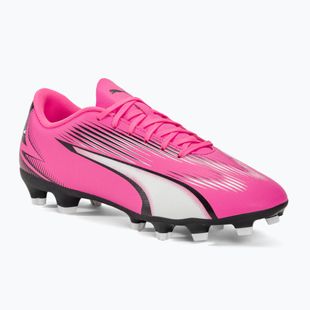 Kopačky PUMA Ultra Ultimate FG/AG jedovatě růžová/puma bílá/puma černá