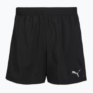 Pánské běžecké šortky Puma Run Favorite Velocity 5" Shorts black/lime