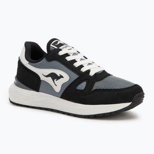 Dětské boty KangaROOS K-Sneak Jay jet black/steel grey