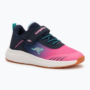 Dětské boty KangaROOS KB-Rida EV dark navy/daisy pink