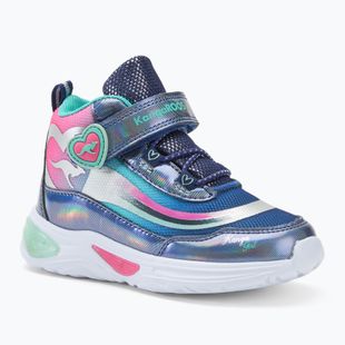 Dětské boty KangaROOS K-SLG Willow Mid EV navy / ocean