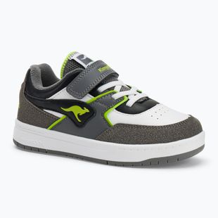 Dětské boty KangaROOS K-CP Bounder EV steel grey/neon green