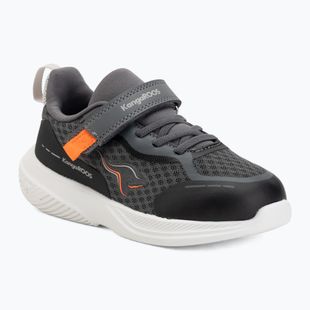 Dětské boty KangaROOS K-RDI Pebble EV steel grey/neon orange