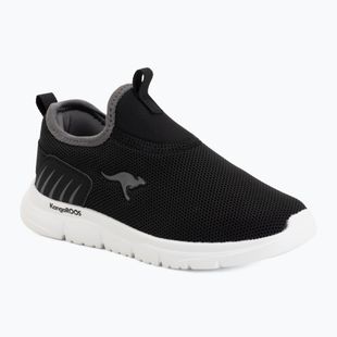 Dětské boty KangaROOS K-ETK Dunnart jet black/steel grey