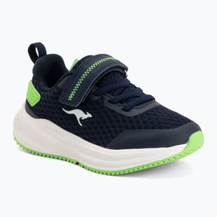 Dětské boty KangaROOS K-RDK Fam EV dr navy/lime