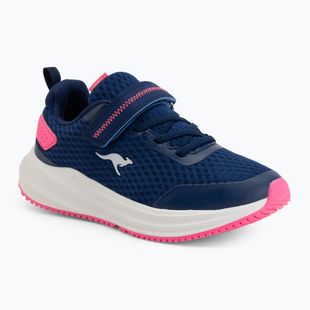 Dětské boty KangaROOS K-RDK Fam EV bellewether blue/neon pink