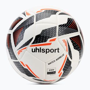 Fotbalový míč uhlsport Match Addglue white/navy/fluo red velikost  5