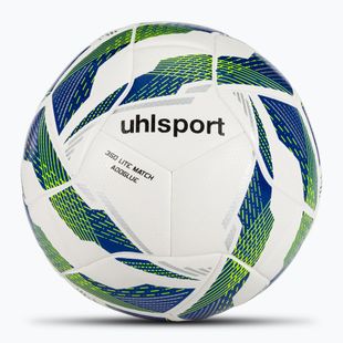Fotbalový míč uhlsport 350 Lite Match Addglue white/dark blue/fluo yellow velikost 4
