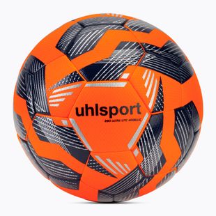 Fotbalový míč uhlsport 290 Ultra Lite Addglue fluo orange/navy/silver velikost 4