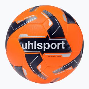 Fotbalový míč uhlsport 290 Ultra Lite Addglue fluo orange/navy/silver velikost 5